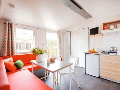 MOBILHOME 5 personnes - Mobilhome Classique 2 ch + Terrasse - Bord de Rivière