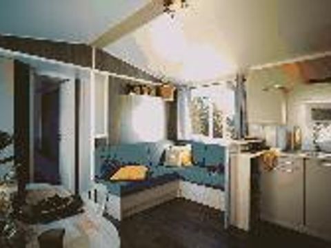 MOBILHOME 6 personnes - Résidence LOUISIANE Confort 3 chambres + Terrasse semi-couverte + TV