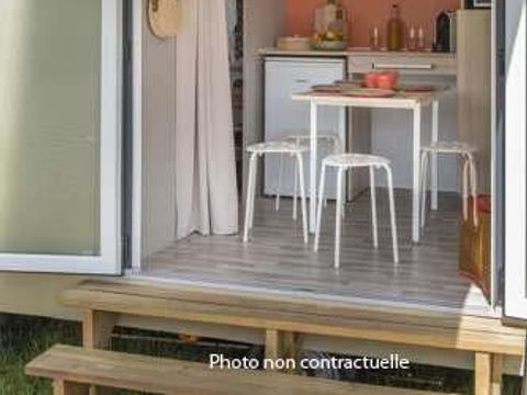 TENTE TOILE ET BOIS 5 personnes - Coco Sweet (2 chambres + auvent XXL)