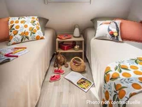 TENTE TOILE ET BOIS 5 personnes - Coco Sweet (2 chambres + auvent XXL)