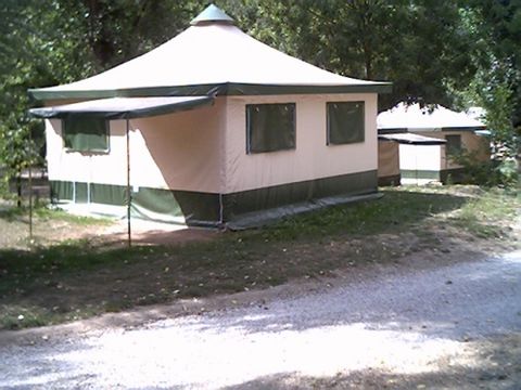 TENTE TOILE ET BOIS 6 personnes - Cyrus (2 chambres)