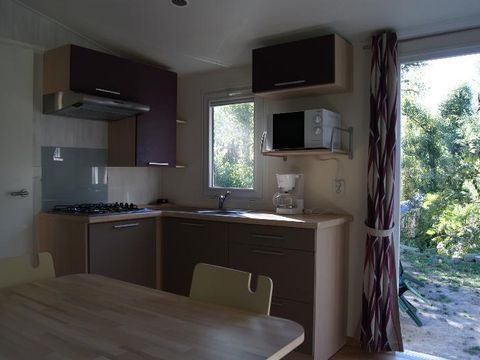 MOBILHOME 5 personnes - Oakley (intérieur 26.5 m² - 2 chbres)