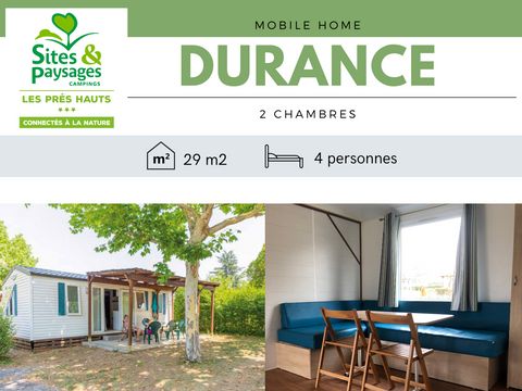 MOBILHOME 4 personnes - DURANCE