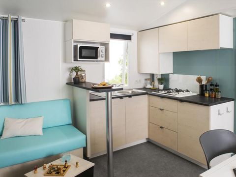 MOBILHOME 6 personnes - PREMIUM, trois chambres,  avec sanitaires