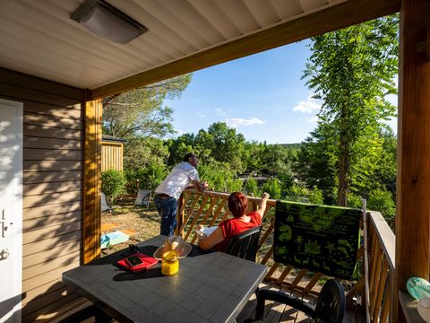 MOBILHOME 4 personnes - 2 chambres Loggia  Confort 24m² - climatisation