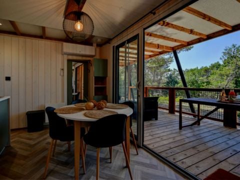 Mobilhome 4 personnes - Cottage Farniente 2 Chambres 2 salles de bain climatisé Premium