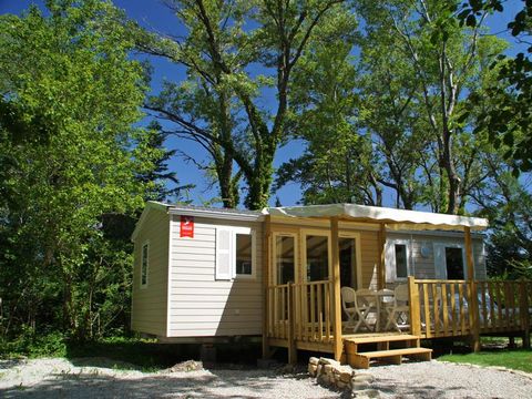 MOBILHOME 6 personnes - Mobil-home Confort 33m² 3 chambres - terrasse semi-couverte - climatisation 6 pers