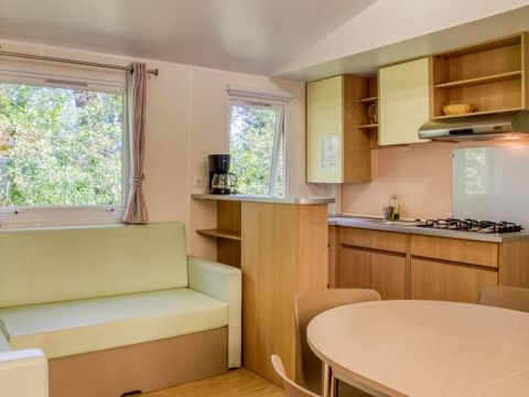 MOBILHOME 6 personnes - Mobil-home Confort 33m² 3 chambres - terrasse semi-couverte - climatisation 6 pers