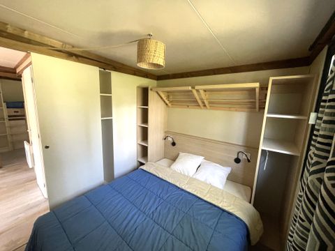 CHALET 6 personnes - Confort 35m² 3 chambres terrasse semi-couverte + climatisation