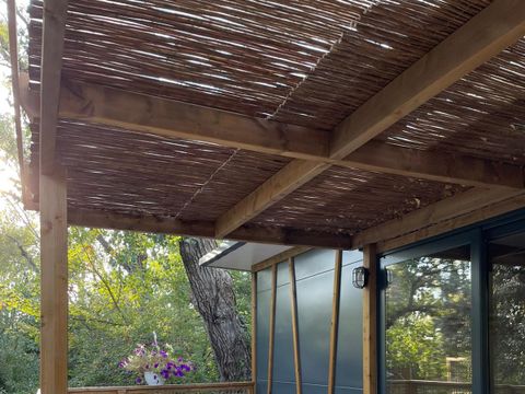 CHALET 6 personnes - Confort 35m² 3 chambres terrasse semi-couverte + climatisation