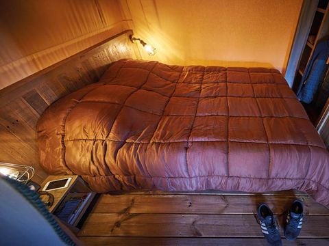 Tente en toile et en bois 5 personnes - Lodge Safari Nature (sans sanitaires)