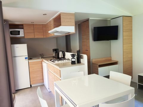 MOBILHOME 6 personnes - Espace Prestige+ Confort Jacuzzi - Climatisation TV