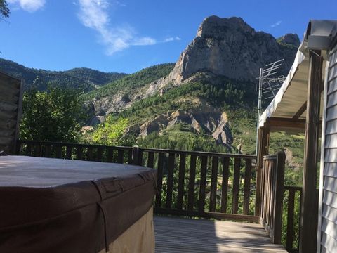 MOBILHOME 4 personnes - Loggia Prestige Confort 35m² -Jacuzzi - Climatisation - TV