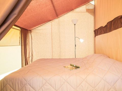 TENTE TOILE ET BOIS 5 personnes - Tente Ciela Nature - 2 chambres (sans sanitaire)