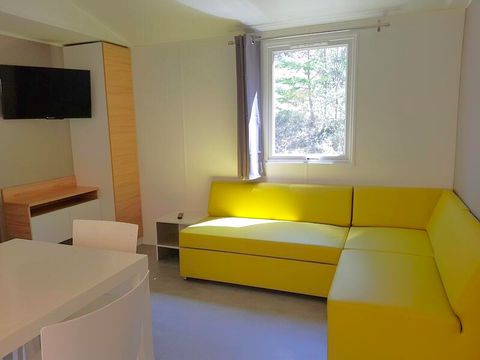 MOBILHOME 6 personnes - Prestige SPA - 3 chambres dont 1 suite parentale - draps, serviettes et plancha