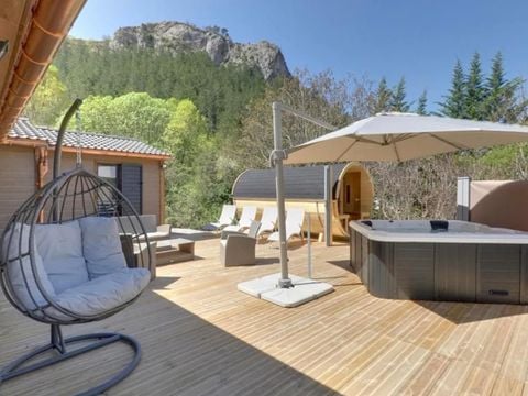 CHALET 6 personnes - Ciela Exception SPA - 3 chambres dont 2 chambres parentales - draps, serviettes et planc...