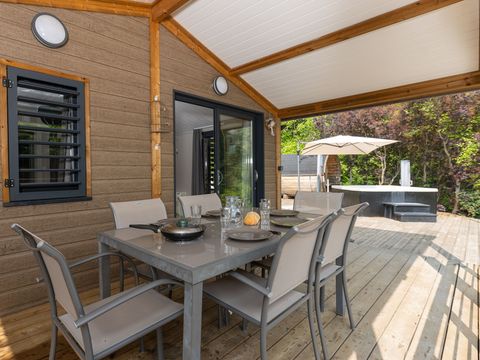 CHALET 6 personnes - Ciela Exception SPA - 3 chambres dont 2 chambres parentales - draps, serviettes et planc...