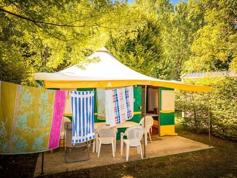 Bungalow toilé 2/5 personnes - Pagan Standard 25m² - 2 chambres - Avec sanitaires