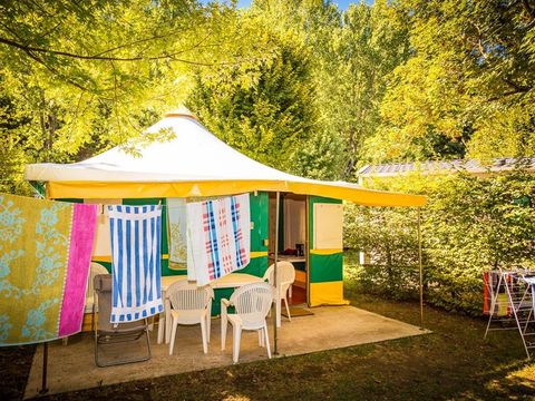 BUNGALOW TOILÉ 5 personnes - Bungalow toilé Pagan Standard 25m² - 2 chambres - avec sanitaires 2/5 pers