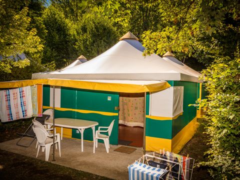 BUNGALOW TOILÉ 5 personnes - Bungalow toilé Pagan Standard 25m² - 2 chambres - avec sanitaires 2/5 pers