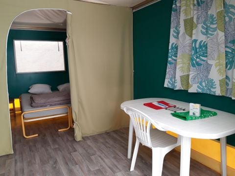 BUNGALOW TOILÉ 5 personnes - Bungalow toilé Pagan Standard 25m² - 2 chambres - avec sanitaires 2/5 pers