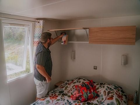 Mobilhome 4/6 personnes - O'hara Confort 25 m² - 2 chambres - Terrasse couverte - TV
