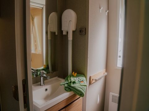 Mobilhome 4/6 personnes - O'hara Confort 25 m² - 2 chambres - Terrasse couverte - TV