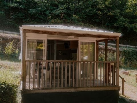 Mobilhome 4/6 personnes - O'hara Confort 25 m² - 2 chambres - Terrasse couverte - TV