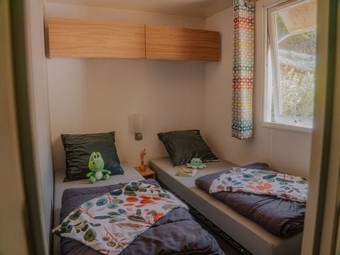Mobilhome 4/6 personnes - O'hara Confort 25 m² - 2 chambres - Terrasse couverte - TV