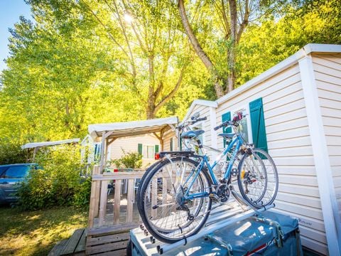 MOBILHOME 6 personnes - Mobil-home Mercure Confort 28m² - 2 chambres + terrasse couverte 4/6 pers