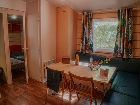 Mobilhome 6/8 personnes - Titania Confort 32m² - 3 chambres - Terrasse couverte