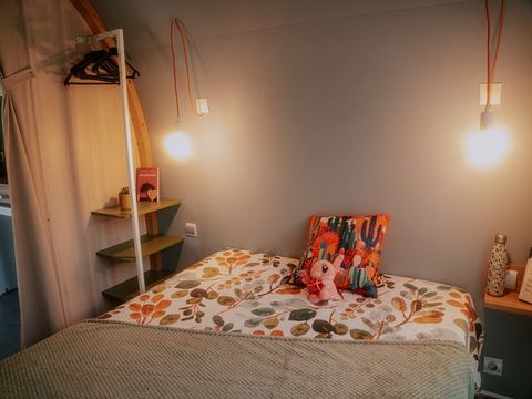 Bungalow toilé 2/4 personnes - Coco Sweet 16m² - 2 chambres - Sans sanitaires - Bord de rivière