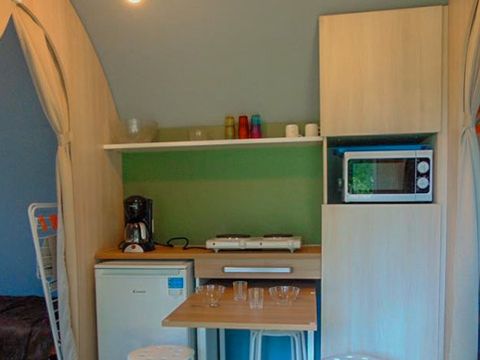 BUNGALOW TOILÉ 4 personnes - Coco Sweet 16m² - 2 chambres (sans sanitaires) - Bord de rivière 2/4 pers