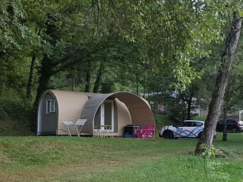 Bungalow toilé 2/4 personnes - Coco Sweet 16m² - 2 chambres - Sans sanitaires - Bord de rivière