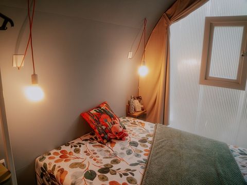 Bungalow toilé 2/4 personnes - Coco Sweet 16m² - 2 chambres - Sans sanitaires - Bord de rivière