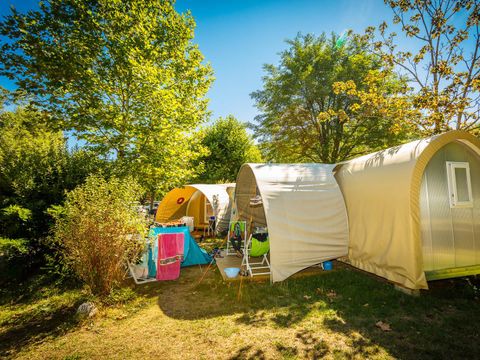 Bungalow toilé 2/4 personnes - Coco Sweet 16m² - 2 chambres - Sans sanitaires - Bord de rivière
