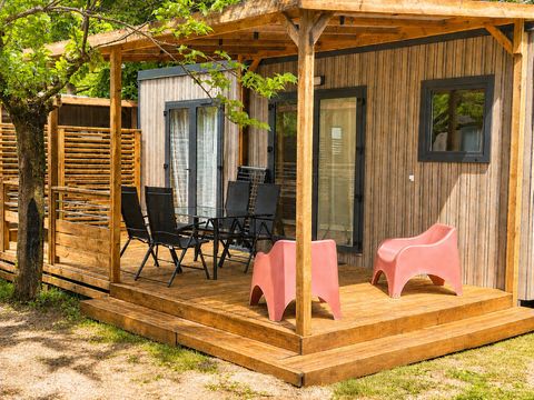 MOBILHOME 4 personnes - NEW// Mobil-home Oasis Premium 35m² - 2 chambres + LV + Clim + Plancha 2/4 pers