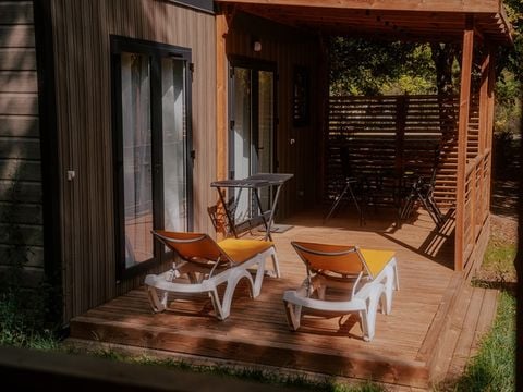 Mobilhome 2/4 personnes - NEW// Oasis Premium 35m² - 2 chambres - Lave-vaisselle - Clim - Plancha