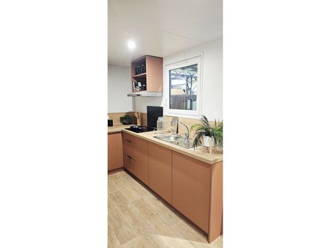 MOBILHOME 4 personnes - NEW// Mobil-home Oasis Premium 35m² - 2 chambres + LV + Clim + Plancha 2/4 pers