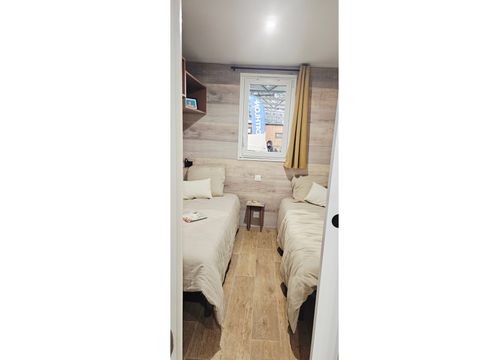 MOBILHOME 4 personnes - NEW// Mobil-home Oasis Premium 35m² - 2 chambres + LV + Clim + Plancha 2/4 pers