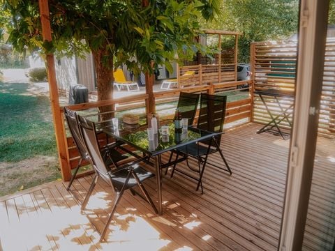Mobilhome 2/4 personnes - NEW// Oasis Premium 35m² - 2 chambres - Lave-vaisselle - Clim - Plancha