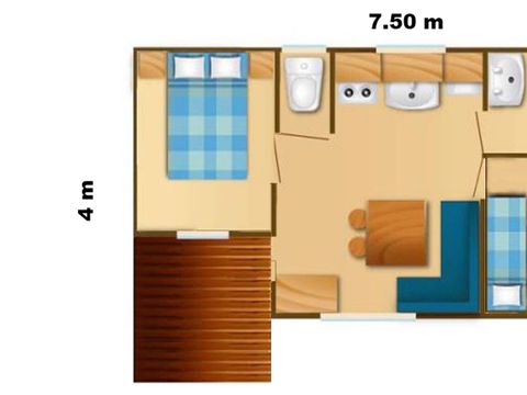 MOBILHOME 4 personnes - Sunroller