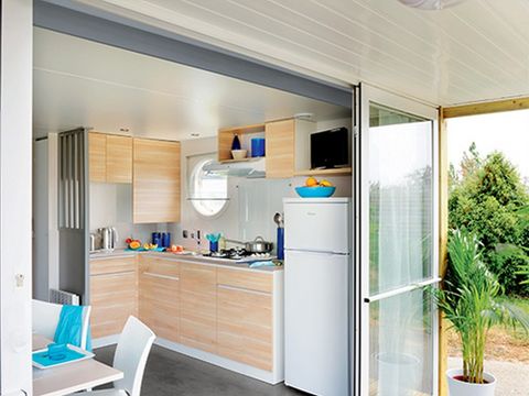 Mobilhome 6 personnes - Mobil Home Panoramique avec climatisation