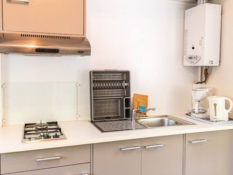 MOBILHOME 6 personnes - Cottage « La petite tribu » - 26 m² - 2 chambres - 6 pers - Plancha