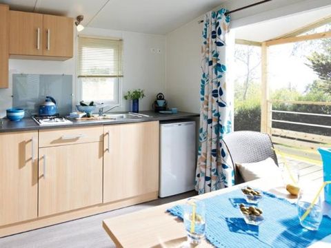 Mobilhome 2 personnes - Mobil home COCOON climatisé DIMANCHE