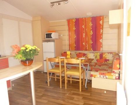 MOBILHOME 6 personnes - 27,5m² Standard (2ch - 4/6pers.) + Clim + Paillotte extérieure