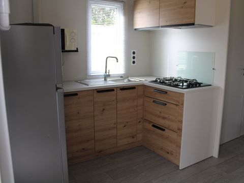 MOBILHOME 7 personnes - Family 30m² Confort (3ch - 7pers.) + Clim + Terrasse couverte