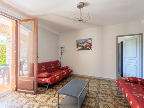 GÎTE 8 personnes - Gîte Les Oliviers 80m² Premium (2ch - 8pers) + LV + Terrasse + Jardin
