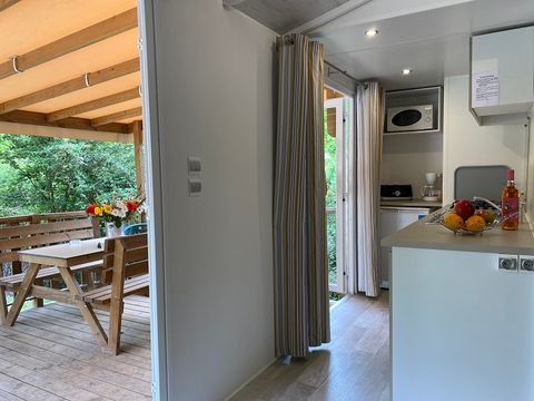 MOBILHOME 4 personnes - Cottage LE MERCURE - climatisé - 2 chambres - S