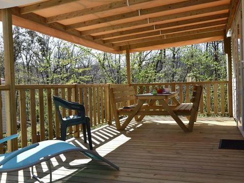 MOBILHOME 6 personnes - Cottage LE CORDELIA - climatisé - 3 chambres - D